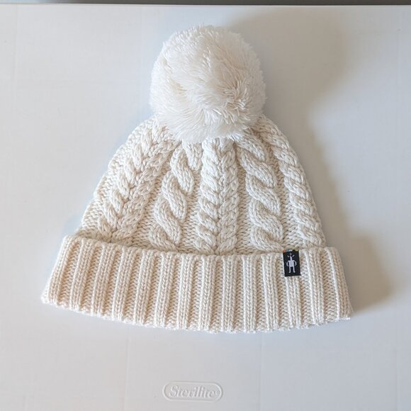 Smartwool Ski Town Hat, Ivory, One Size - Picture 1 of 5